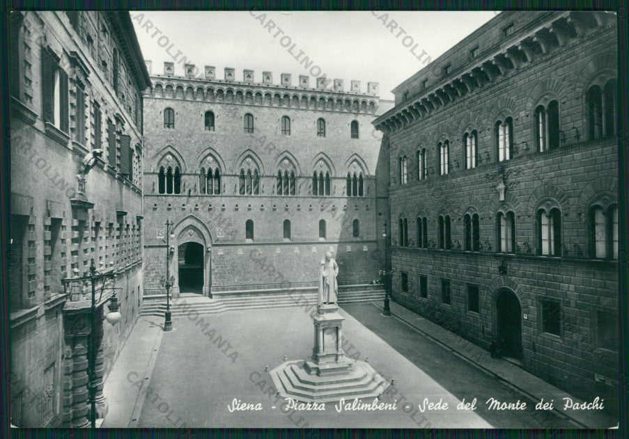 Siena Città Banca Foto FG cartolina KV9009 – fronte