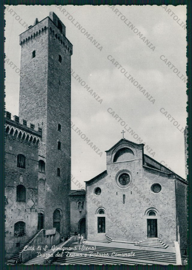 Siena San Gimignano Comune Foto FG cartolina KV9012 – fronte