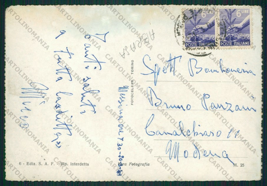 Messina Città ABRASA Foto FG cartolina KV9015 – retro