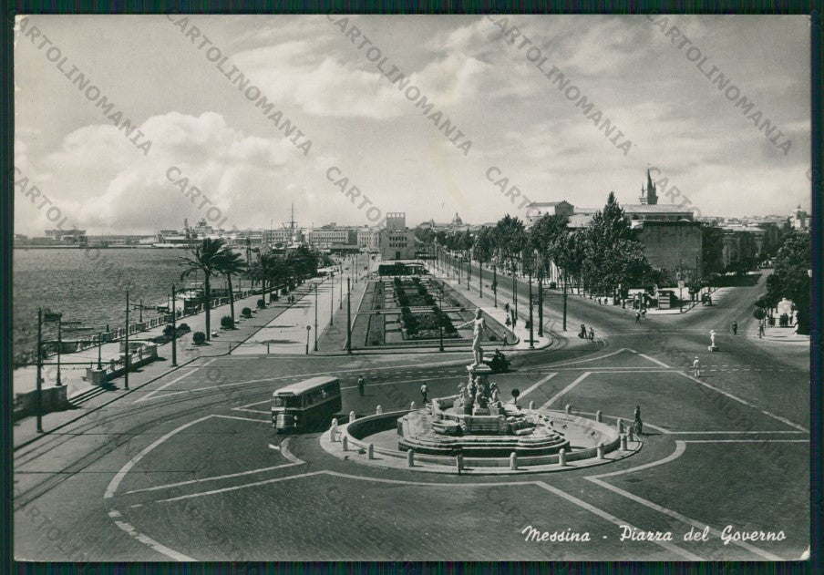 Messina Città Corriera Foto FG cartolina KV9016 – fronte