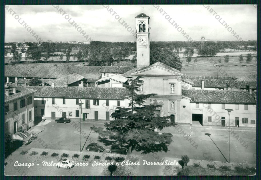Milano Cusago Auto Foto FG cartolina KV9020 – fronte