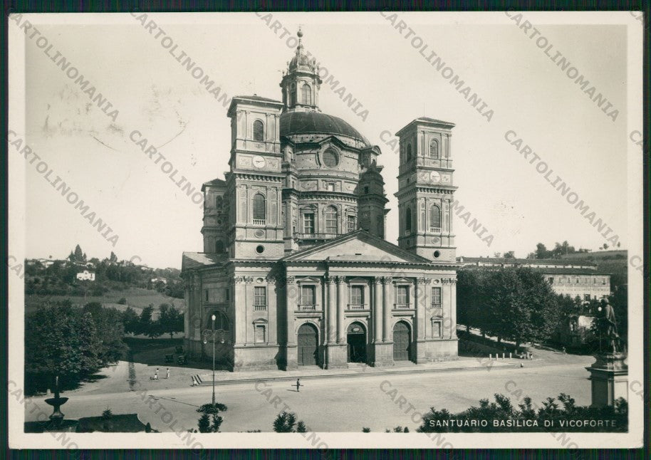 Cuneo Vicoforte Santuario Foto FG cartolina KV9037 – fronte