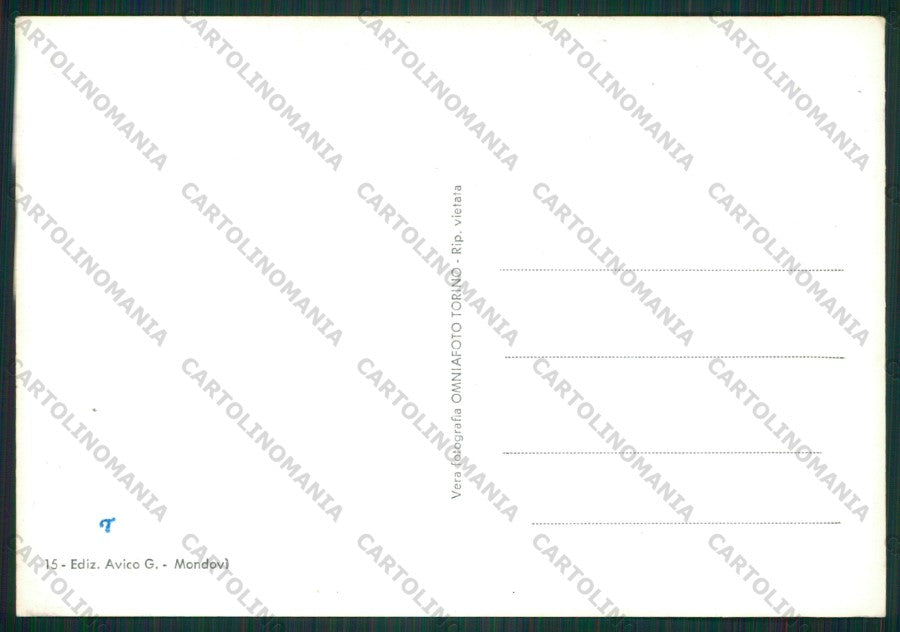 Cuneo Mondovì PIEGHINA Foto FG cartolina KV9051 – retro