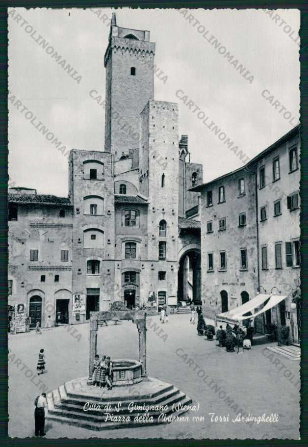 Siena San Gimignano Foto FG cartolina KV9053 – fronte