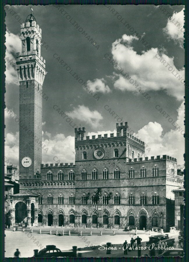 Siena Città Palazzo Pubblico Foto FG cartolina KV9054 – fronte