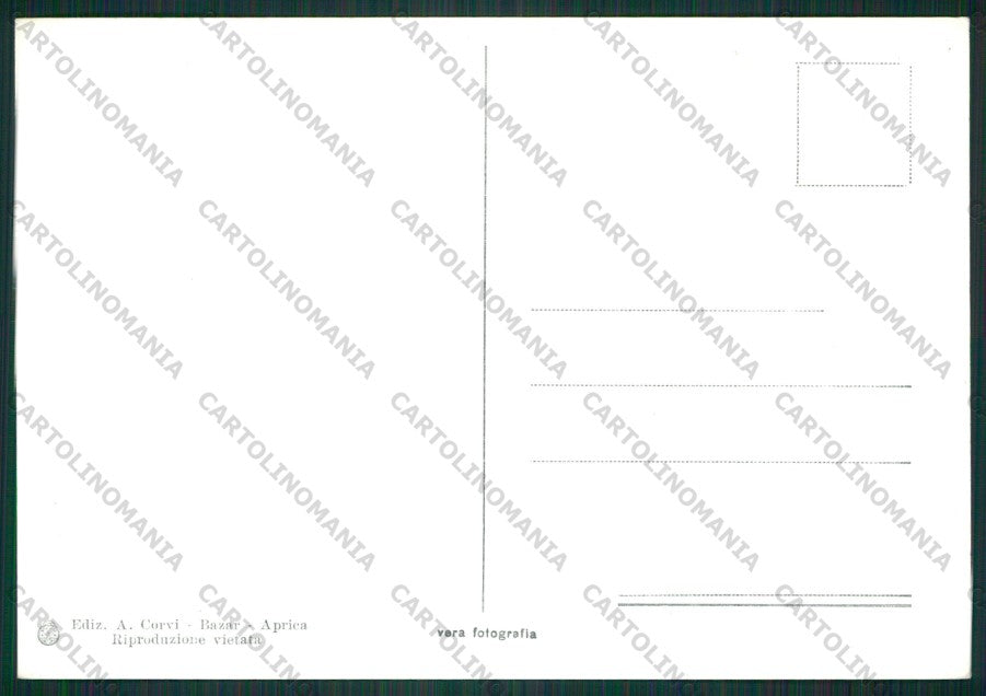 Sondrio Aprica Foto FG cartolina KV9096 – retro