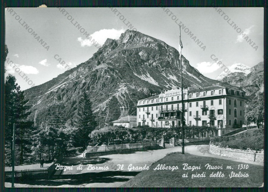 Sondrio Bormio Bagni di Foto FG cartolina KV9105 – fronte