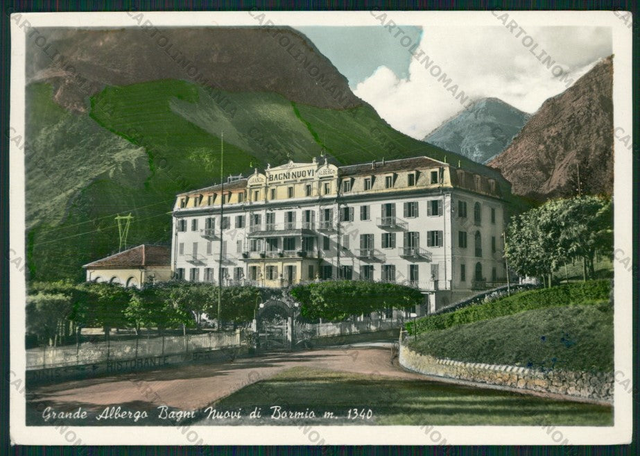 Sondrio Bormio Bagni di Foto FG cartolina KV9111 – fronte