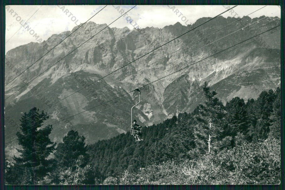 Sondrio Bormio Seggiovia Foto FG cartolina KV9151 – fronte