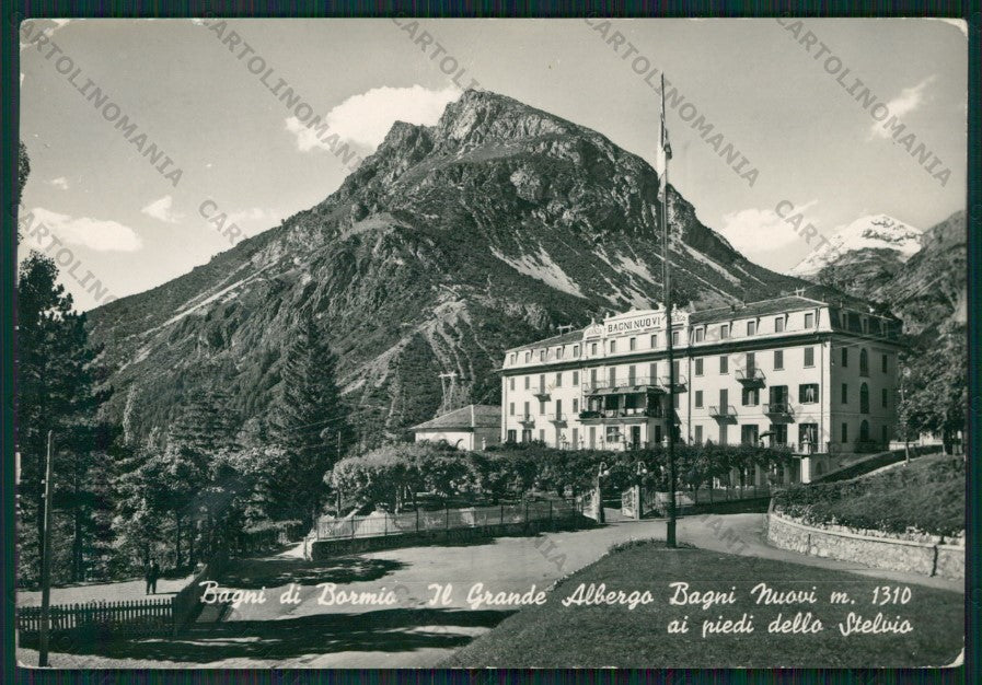 Sondrio Bormio Bagni di PIEGHINE Foto FG cartolina KV9152 – fronte
