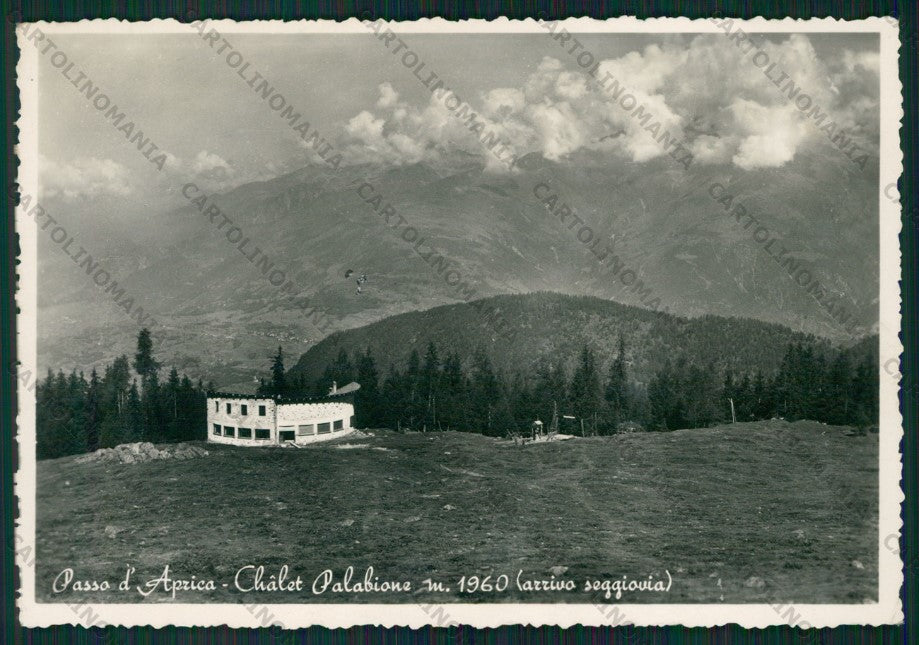 Sondrio Aprica Passo di COLLA Foto FG cartolina KV9156 – fronte