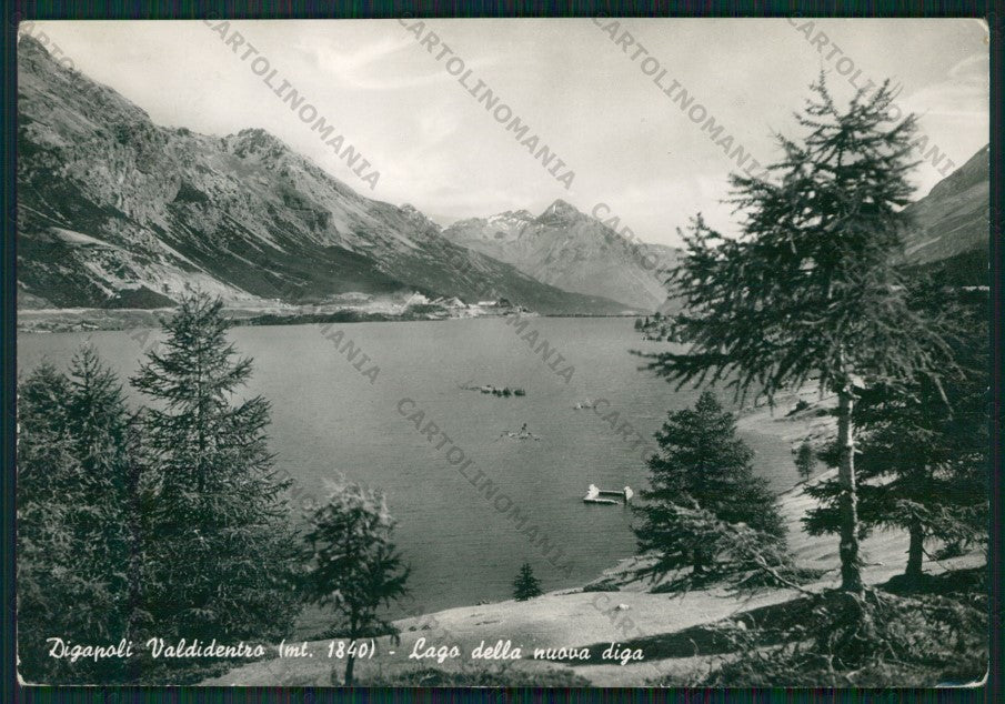 Sondrio Digapoli Valdidentro Diga Foto FG cartolina KV9174 – fronte