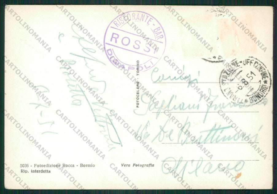 Sondrio Digapoli Valdidentro Diga Foto FG cartolina KV9174 – retro