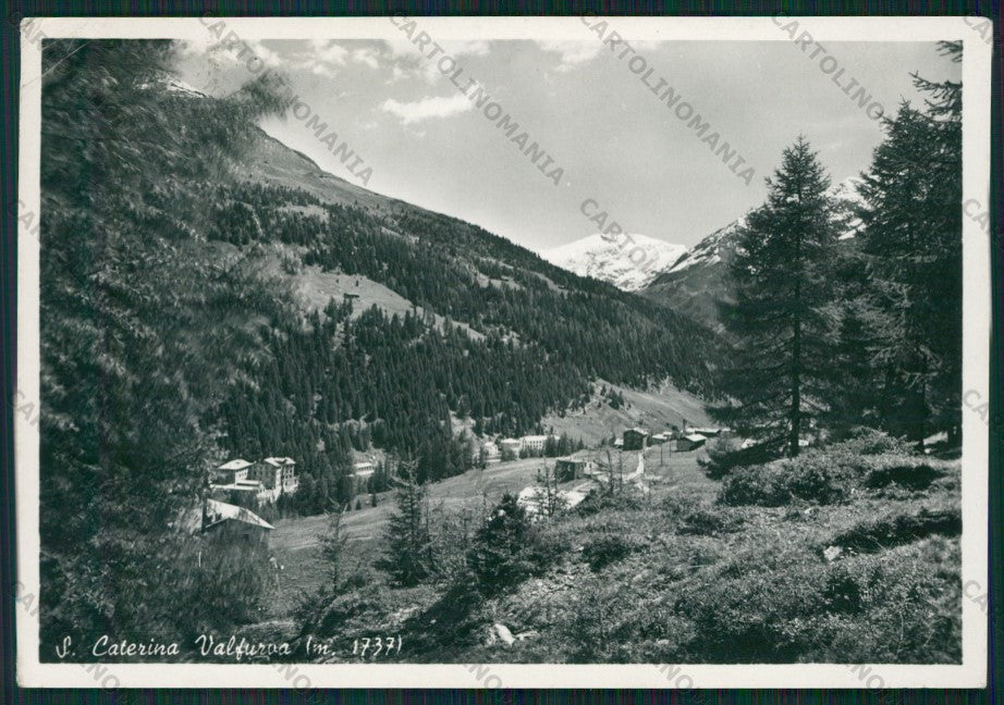 Sondrio Santa Caterina Valfurva Foto FG cartolina KV9180 – fronte