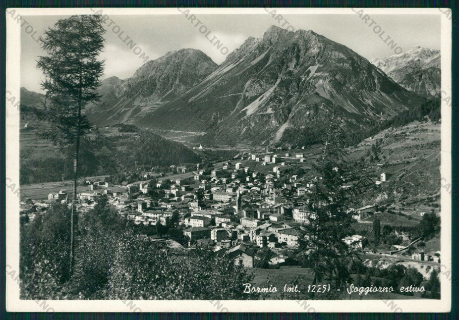 Sondrio Bormio PIEGATA Foto FG cartolina KV9192 – fronte