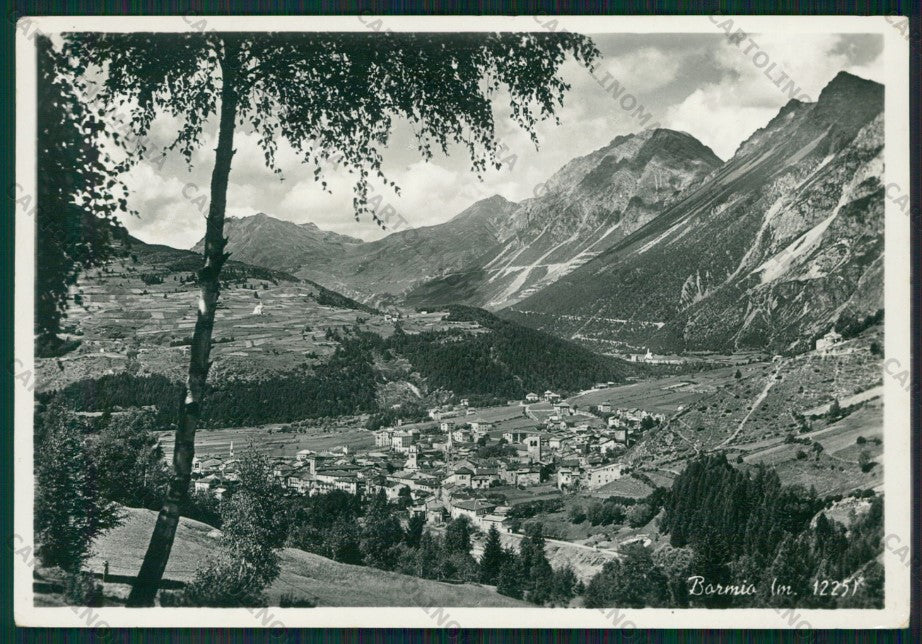 Sondrio Bormio PIEGHINE Foto FG cartolina KV9200 – fronte
