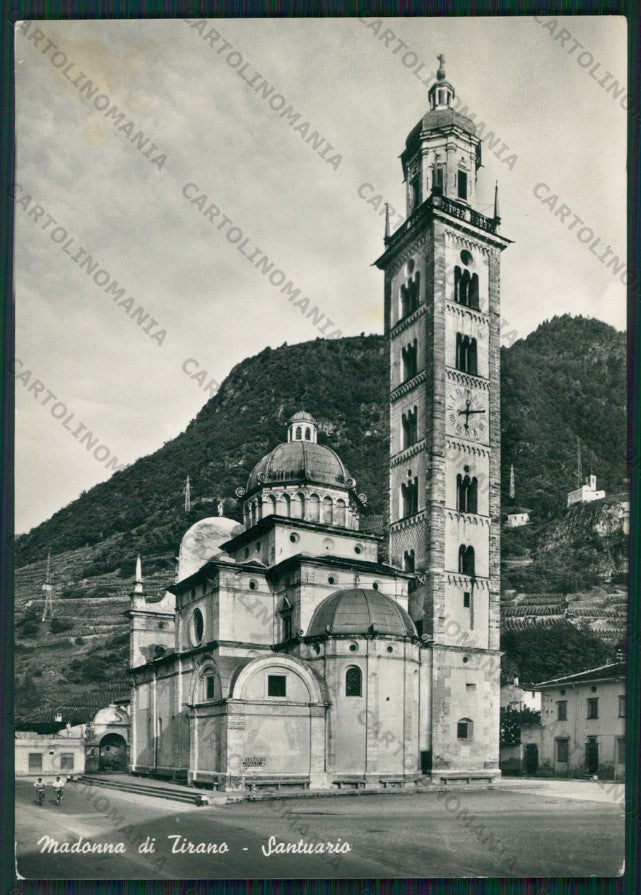 Sondrio Tirano Madonna di Santuario Foto FG cartolina KV9203 – fronte