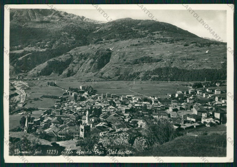 Sondrio Bormio Oga Valdisotto Foto FG cartolina KV9223 – fronte