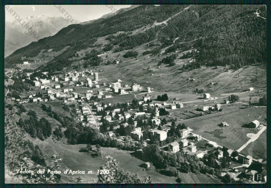 Sondrio Aprica Passo di Foto FG cartolina KV9226 – fronte