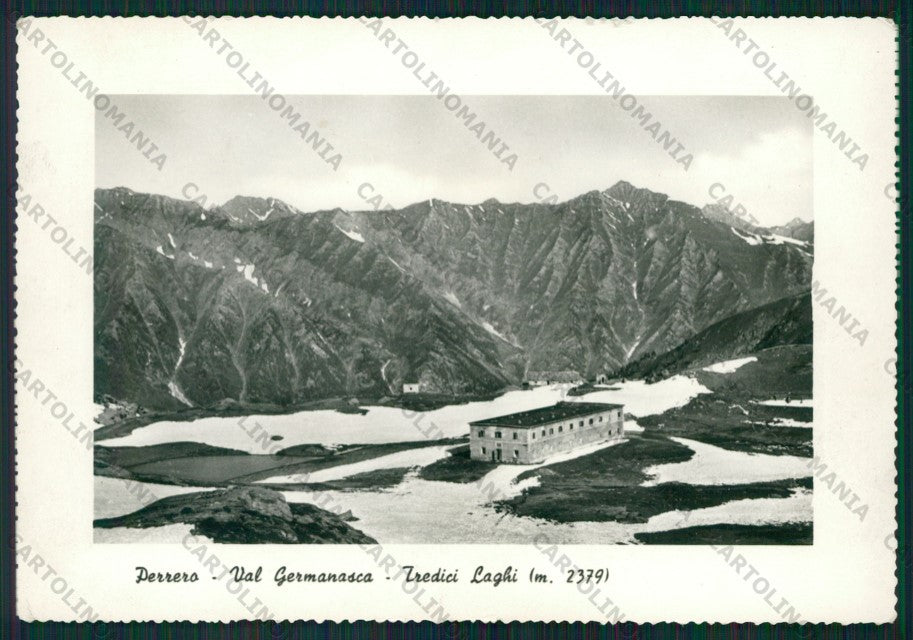 Torino Perrero Tredici Laghi Foto FG cartolina KV9238 – fronte