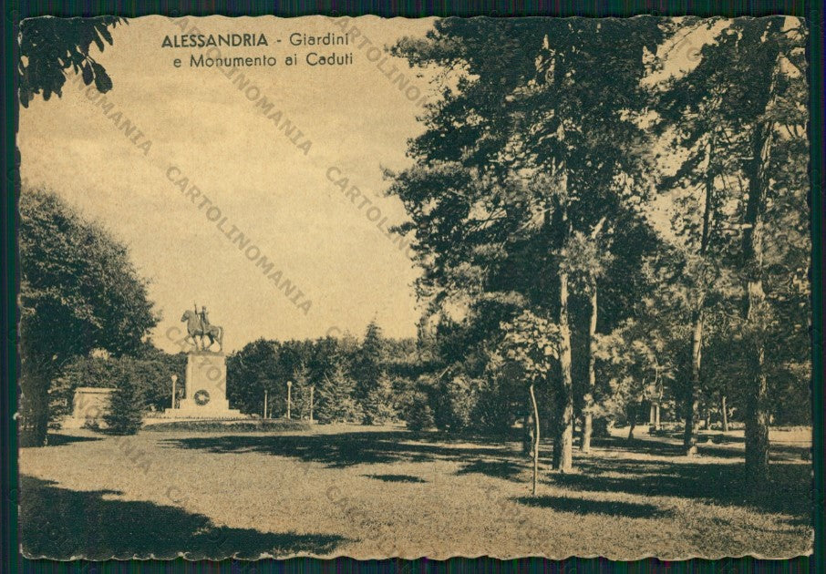 Alessandria Città FG cartolina KV9241 – fronte