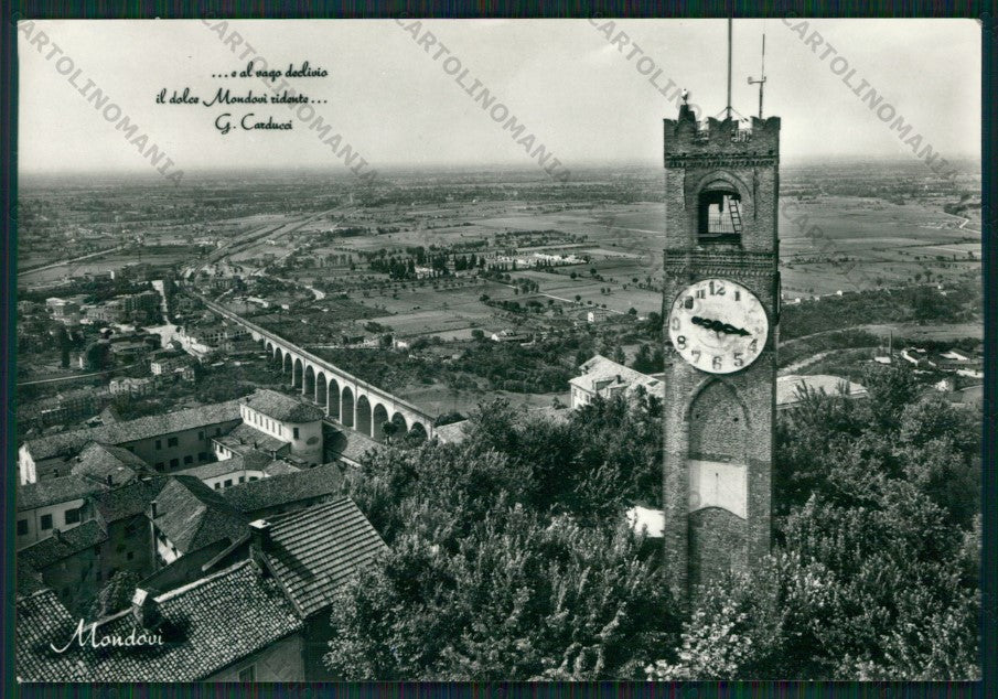 Cuneo Mondovì Carducci Foto FG cartolina KV9258 – fronte