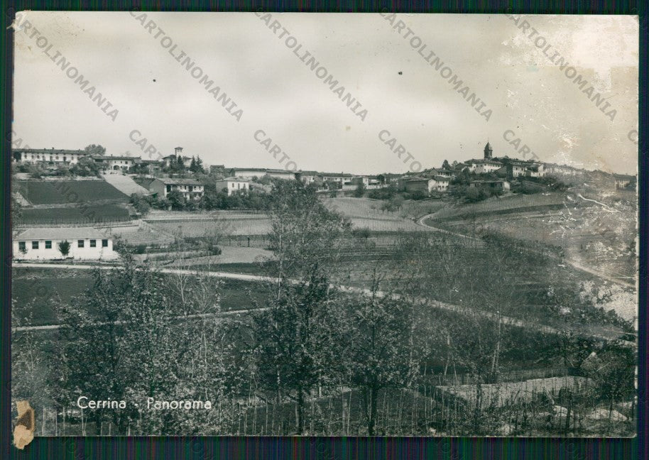 Alessandria Cerrina ABRASA Foto FG cartolina KV9259 – fronte