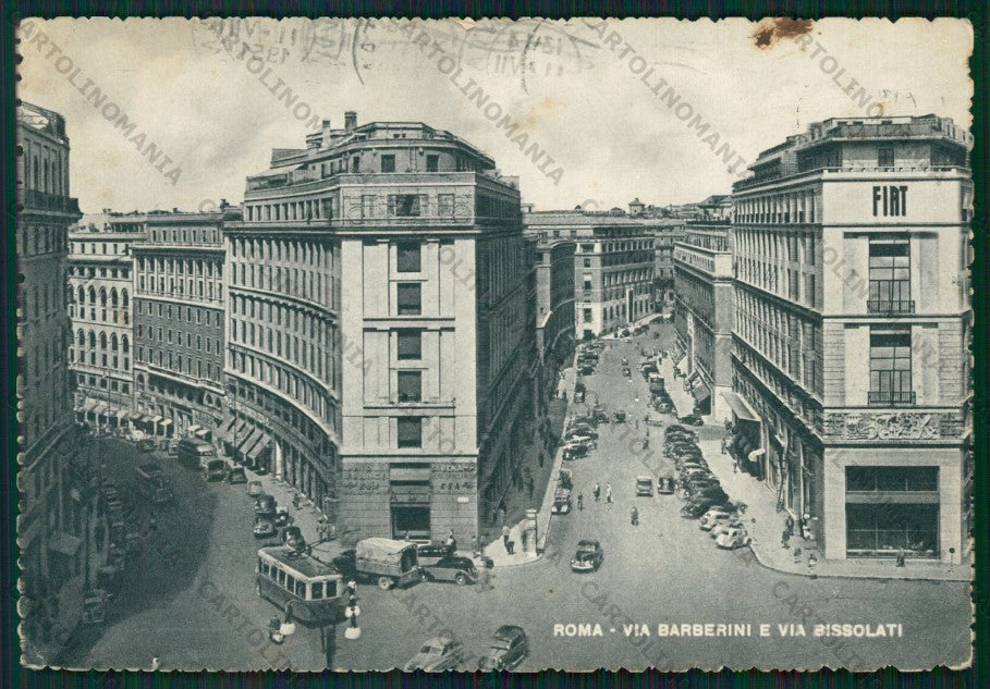 Roma Città Filovia Auto FG cartolina KV9273 – fronte