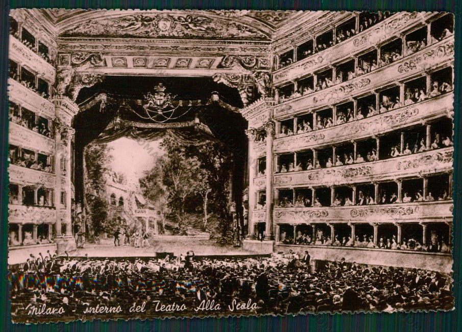 Milano Città Teatro alla Scala Foto FG cartolina KV9336 – fronte