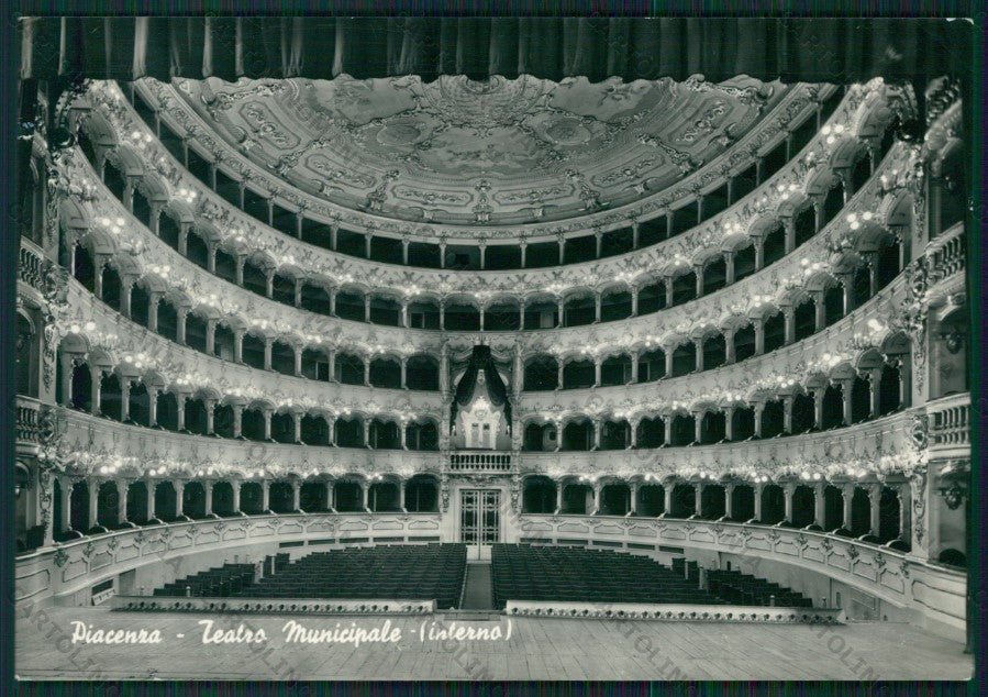 Piacenza Città Teatro Foto FG cartolina KV9348 – fronte