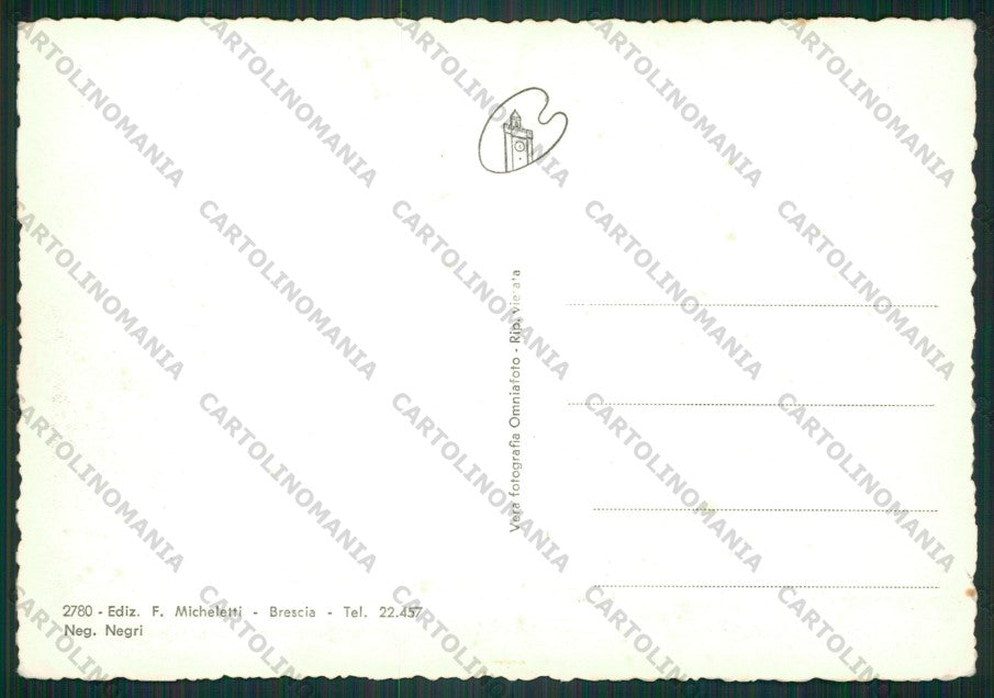 Brescia Città Teatro PIEGA Foto FG cartolina KV9349 – retro