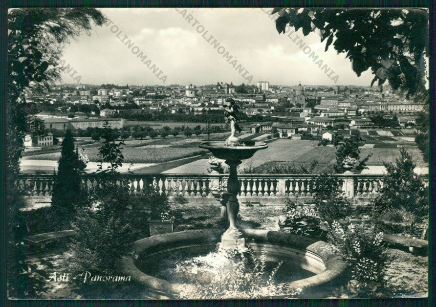 Asti Città PIEGHINE ABRASA Foto FG cartolina KV9385 – fronte