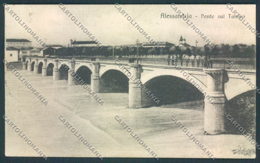 Alessandria Città Tanaro cartolina LQ0006 – fronte