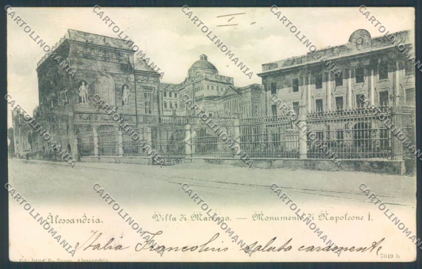 Alessandria Marengo cartolina LQ0011 – fronte