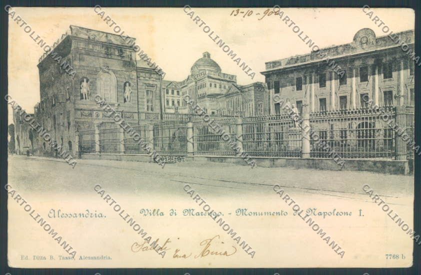 Alessandria Marengo cartolina LQ0013 – fronte