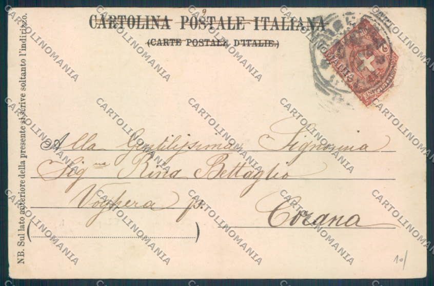 Alessandria Marengo cartolina LQ0013 – retro