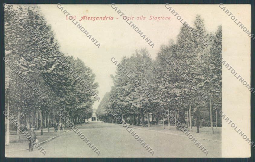 Alessandria Città Stazione cartolina LQ0023 – fronte