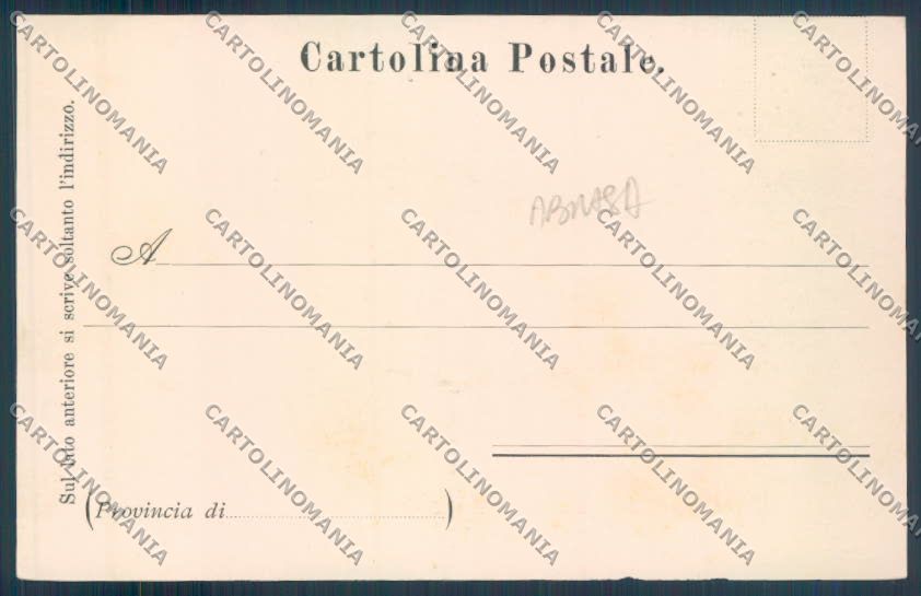 Alessandria Città Quartiere Valfrè ABRASA cartolina LQ0024 – retro