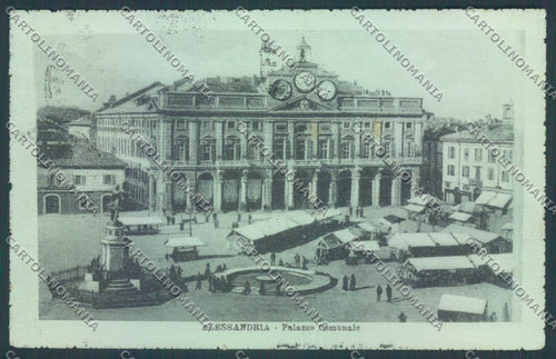 Alessandria Città Mercato cartolina LQ0036 – fronte