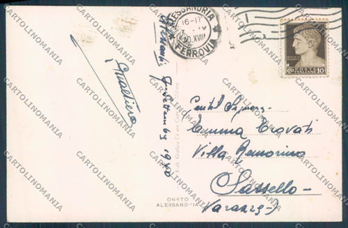 Alessandria Città Foto cartolina LQ0053 – retro