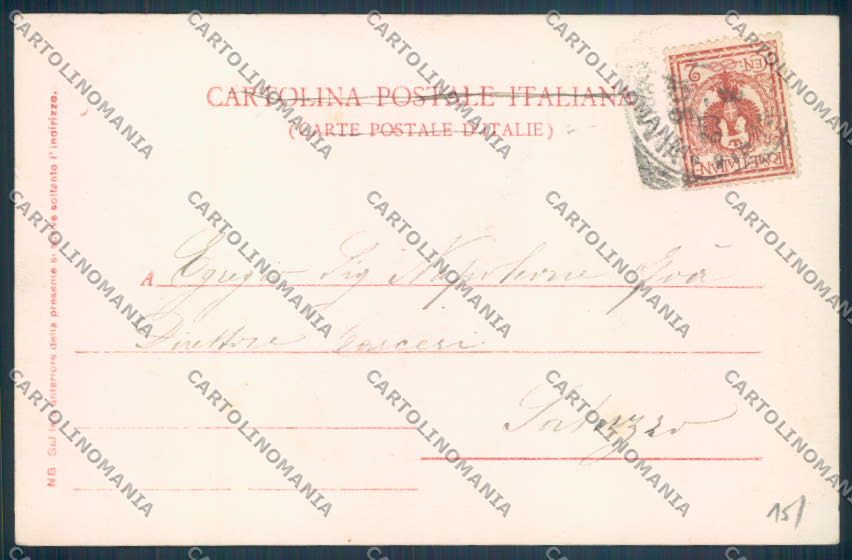 Alessandria Città cartolina LQ0063 – retro