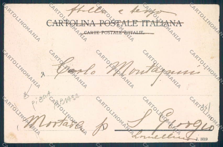 Alessandria Città ABRASA PIEGA cartolina LQ0066 – retro