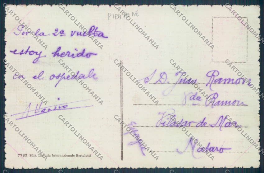 Alessandria Città PIEGHINE cartolina LQ0078 – retro