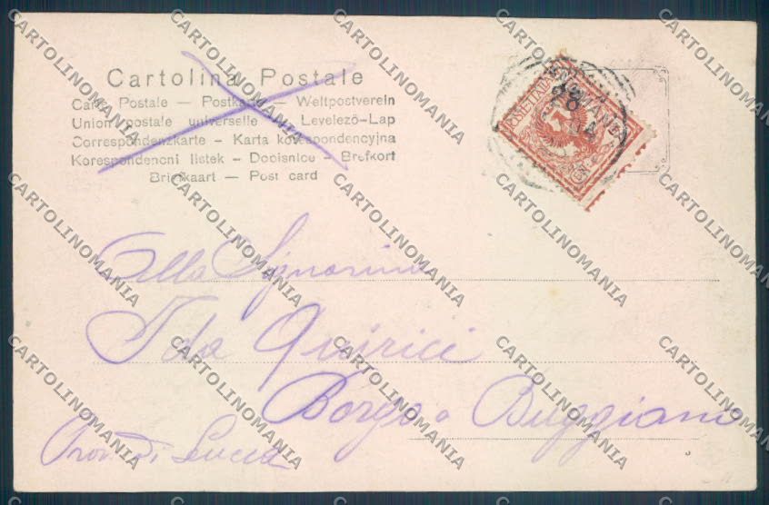 Alessandria Città Stazione cartolina LQ0081 – retro