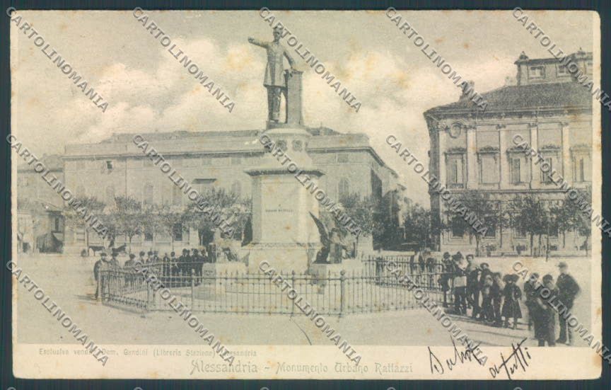 Alessandria Città Urbano Rattazzi cartolina LQ0082 – fronte