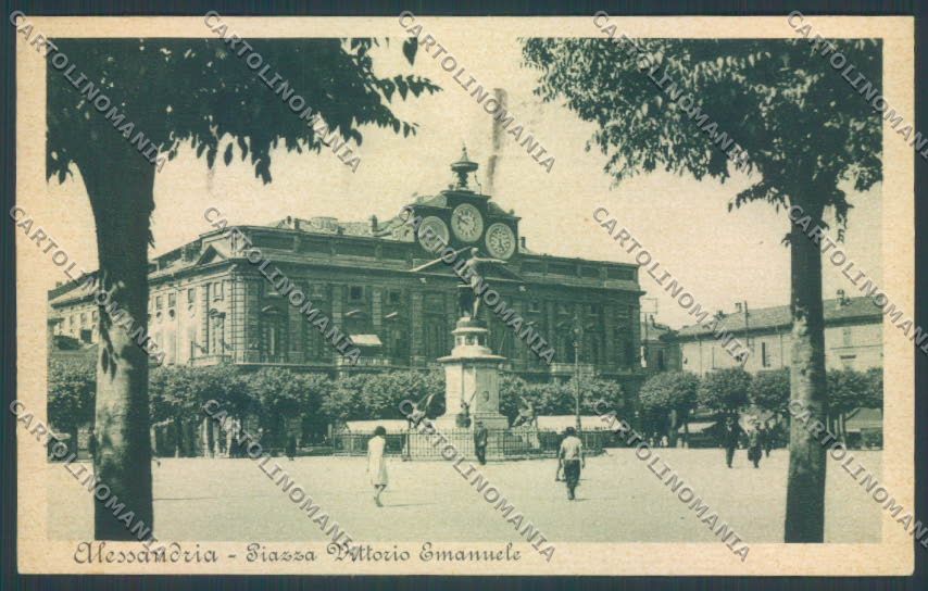 Alessandria Città Municipio cartolina LQ0089 – fronte