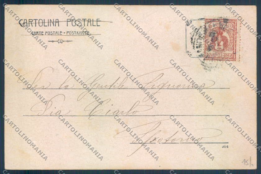 Alessandria Città Stazione cartolina LQ0100 – retro