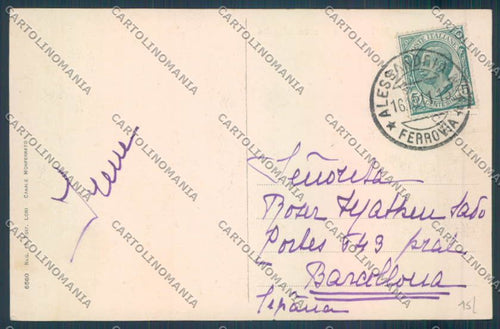 Alessandria Città Banca cartolina LQ0103 – retro