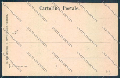 Alessandria Città Mercato cartolina LQ0116 – retro