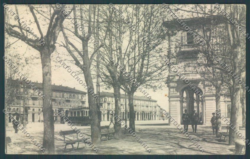 Alessandria Città Tram PIEGHINA cartolina LQ0121 – fronte